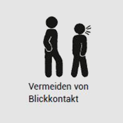 Vermeiden von Blickkontakt